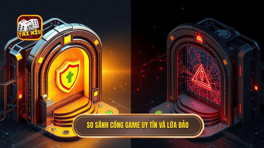 Bảng so sánh: Cổng game uy tín vs Cổng game lừa đảo