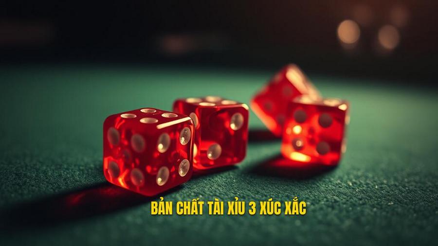 1. Bản chất tài xỉu 3 xúc xắc