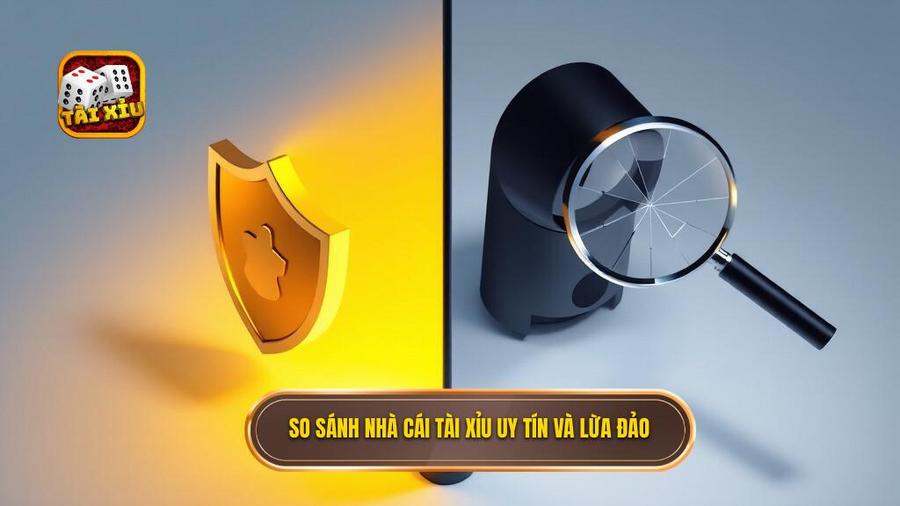 2. So sánh nhà cái tài xỉu uy tín và lừa đảo