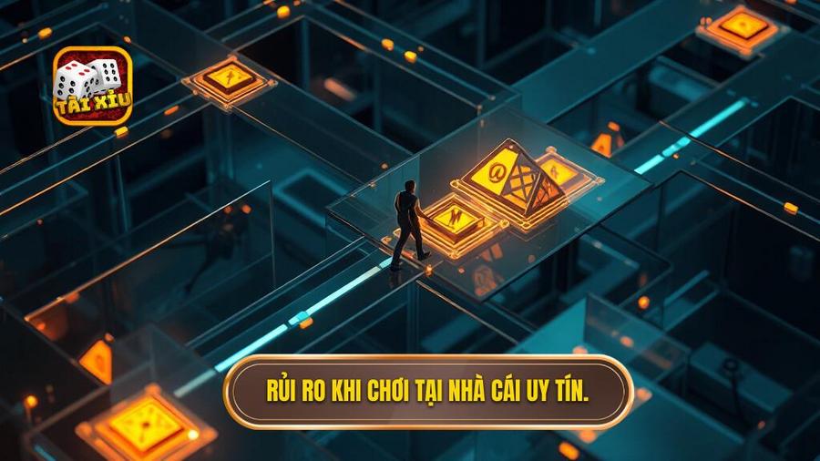 3. Rủi ro khi chơi tại nhà cái uy tín.